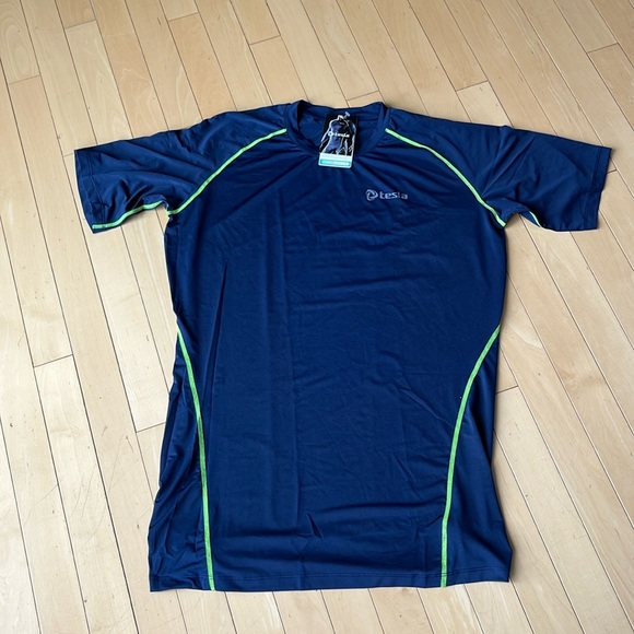 NWT TESLA compression performance base layer training shirt - 2xl - Picture 1 of 7